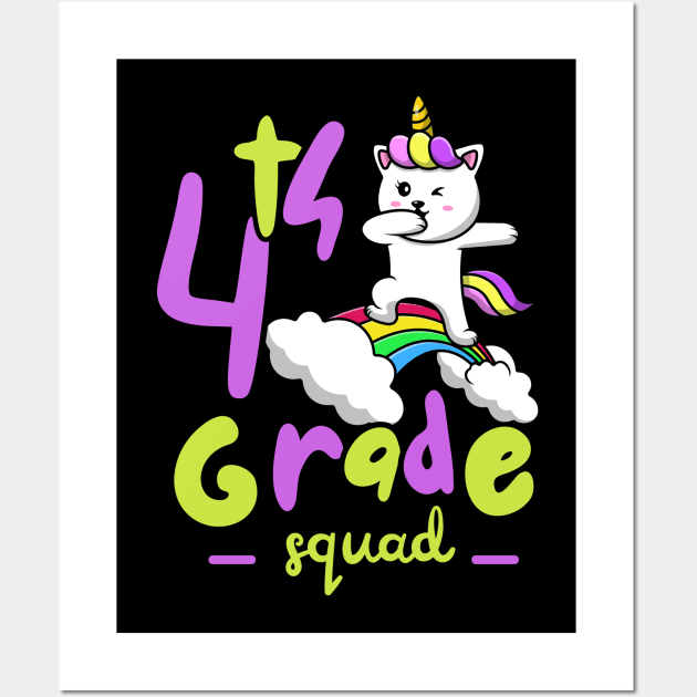 4 th grade unicorn Wall Art by hnueng111